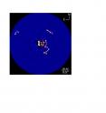 This image of HR 8799e obtained at the Keck II telescope, refined using NRC’s adaptive optics system, shows all four confirmed planets. Arrows illustrate possible planet orbital motions for the next ten years. This image of HR 8799e obtained at the Keck II telescope, refined using NRC’s adaptive optics system, shows all four confirmed planets. Arrows illustrate possible planet orbital motions for the next ten years.