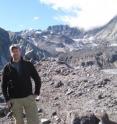 This is Assistant Professor Josef Dufek (right) and grad student Joe Estep on the slopes of Mt. St. Helens in Washington This is Assistant Professor Josef Dufek (right) and grad student Joe Estep on the slopes of Mt. St. Helens in Washington