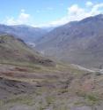 This photo is of the Tinguiririca River valley in the Andes Mountains of Chile, where the research team discovered the newly named rodent fossils.