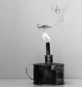 Smoke emitted by simple wick lamps, similar to the one shown above, was found to be a significant but previously overlooked source of global black carbon. Smoke emitted by simple wick lamps, similar to the one shown above, was found to be a significant but previously overlooked source of global black carbon.