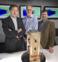 NASA scientists Michael Collier, David Sibeck, and Scott Porter teamed to develop and demonstrate the first wide-field X-ray camera for studying a poorly understood phenomenon called "charge exchange."