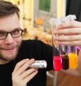 Cells and tissue often outshine the contrast dyes used in medical imaging. A University of Copenhagen team of chemists have introduced a novel contrast dye that not only promises cleaner images, but also opens the door to motion pictures of what goes on inside cells.