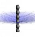 The attached image shows a 'black string' black hole phenomenon with perturbation.