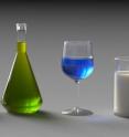 The subtleties in these computer-generated images of translucent materials are important. Texture, color, contrast, and sharpness combine to create a realistic image.