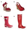 How would you sort these shoes? Researchers at The Ohio State University found that the answer depends on whether you see them in color or black and white.