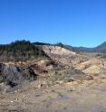 This is the site of the Oso landslide, visited by geologist Matt Crawford during the the Association of Environmental and Engineering Geologists professional forum on landslides.