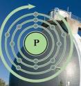 Wastewater treatment infrastructure, such as this anaerobic digester, can be leveraged to capture and recycle phosphorus, a limited essential nutrient.